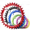 Mountain Bike Chainring 104BCD: 32T-38T Round/Oval Single Speed, Positive/Negative Tooth