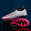 High-top Football Shoes Men's and Women's Broken Nails Training Shoes TF Short Nails AG Long Nails Adult Student Competition Training Grass Sports