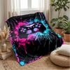 Gaming Controller Graffiti Theme blanket Lightweight Warm Flannel Blanket Decorative Throw Blanket for Home Decoration