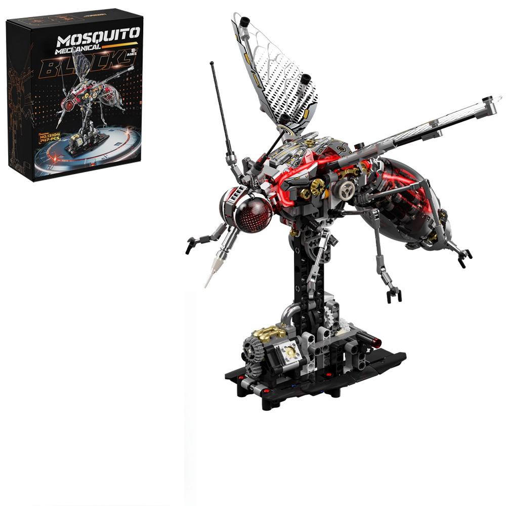 Совершенно новый Moc Премиум-класса Механический Премиум-качества Комар Первоклассная Сборка Премиум-качества Сборные-Кирпичики Высшего Качества Киберпанк Насекомое