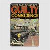 Eminem Dre Guilty Conscience Comic Book Parody Metal Plaque Poster Decoration Club Bar Wall Pub Plaques Tin Sign Posters
