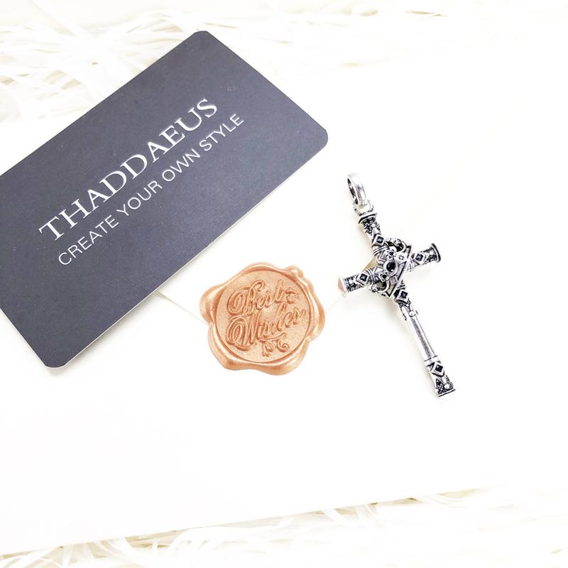 Pendant Cross with Crown Brand New Fashion Jewelry Europe Style Accessories Vintage Gift For Women & Men