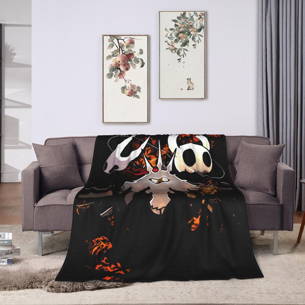 Hollow Knight Silksong The Huntress Blankets Autumn/Winter Breathable Super Soft Throw Blanket for Bedding Car Bedspread
