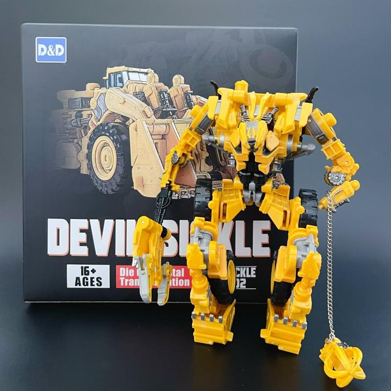 AOYI 8 in 1 BMB Transformation Toys KO Studio Series SS Devastator Cool Action Figure Kid Movie Car Robot Engineering Model Gift