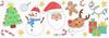 Christmas Mug Painting Set Christmas Santa Claus Coloring Page