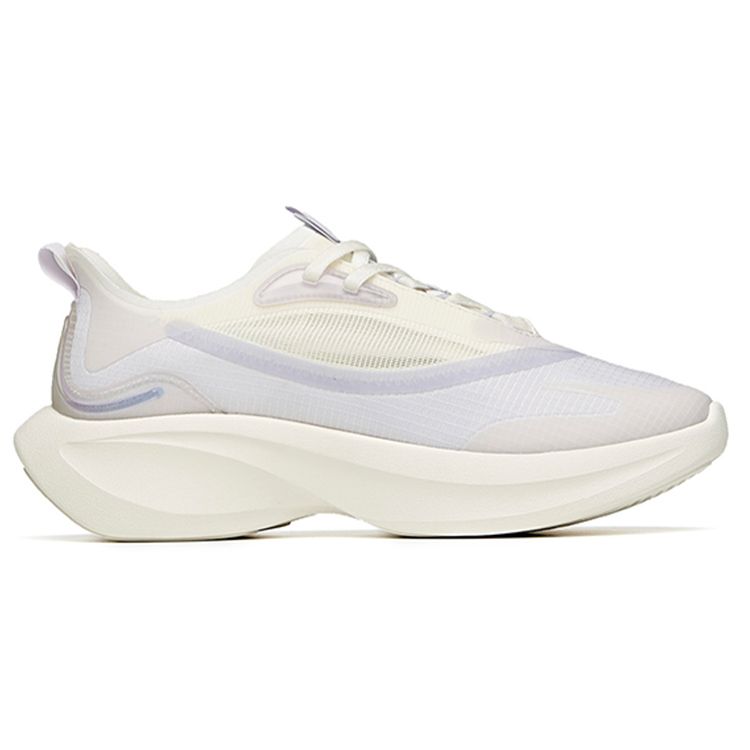 Anta Кроссовки Leaf 1.0 удобные, прочные, нескользящие, с низким верхом, женские, фиолетовые, белые 922125520-3