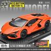 1:32 Литой Металлический Модель Автомобиля из Сплава Совместимый С Lamborghini Revuelto Итальянский Флагманский Гиперкар Домашний Декор Модный Подарок
