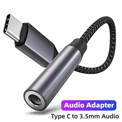 USB Type C на 3,5 мм Aux кабель адаптер для наушников для Huawei Honor Oneplus iPhone 15 серии наушники 3,5 разъем провод папа-мама