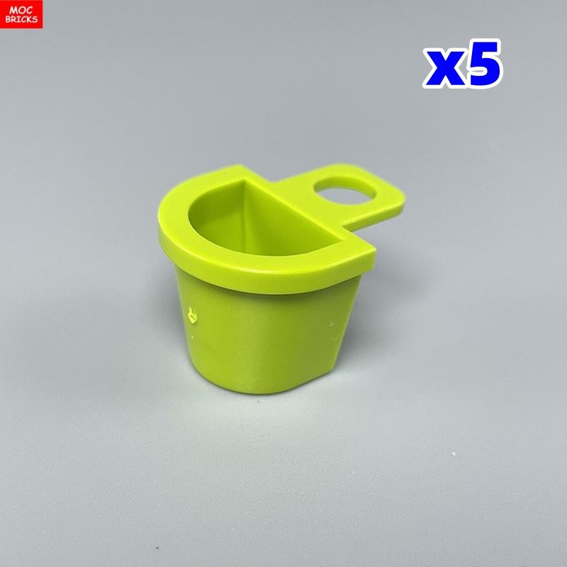 Серия контейнеров MOC Bricks Коробка для демонстрации Ведро Таз Горшок Упаковка Корзина Аксессуары Собранные Строительные Блоки Игрушки Подарок для Детей