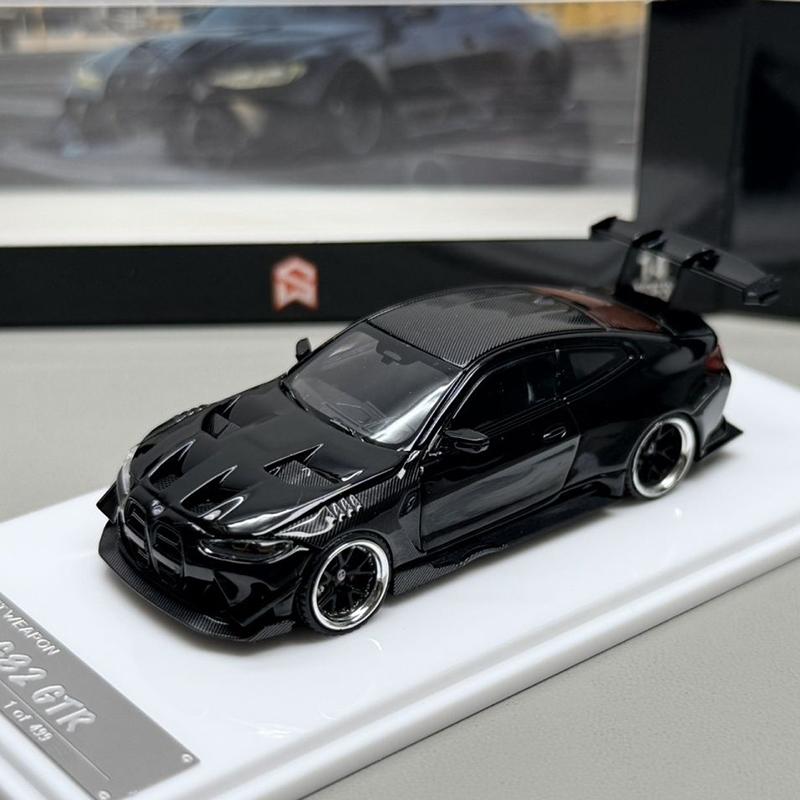 СВ 1:64 M4 GTR G82 Суперкар Сплав Автомобиль Литые Модели и Игрушечные Транспортные Средства Миниатюрная Модель Автомобиля Для Детей