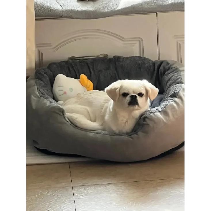 Very Soft Warm Dog Bed Pets Basket Cat House Sofa for Medium Large Dog Sofa Bed Cushion Dog Bed House Pet Supplies Accessories