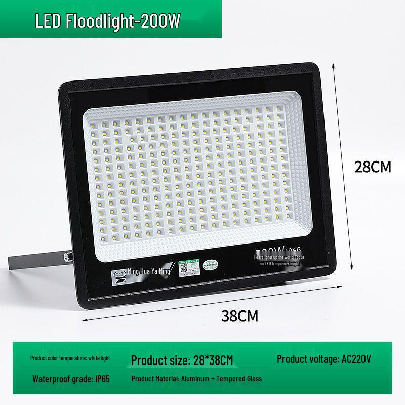 High-Power Waterproof Outdoor LED Floodlight and Spotlight – Super Bright for Workshops, Warehouses, and More