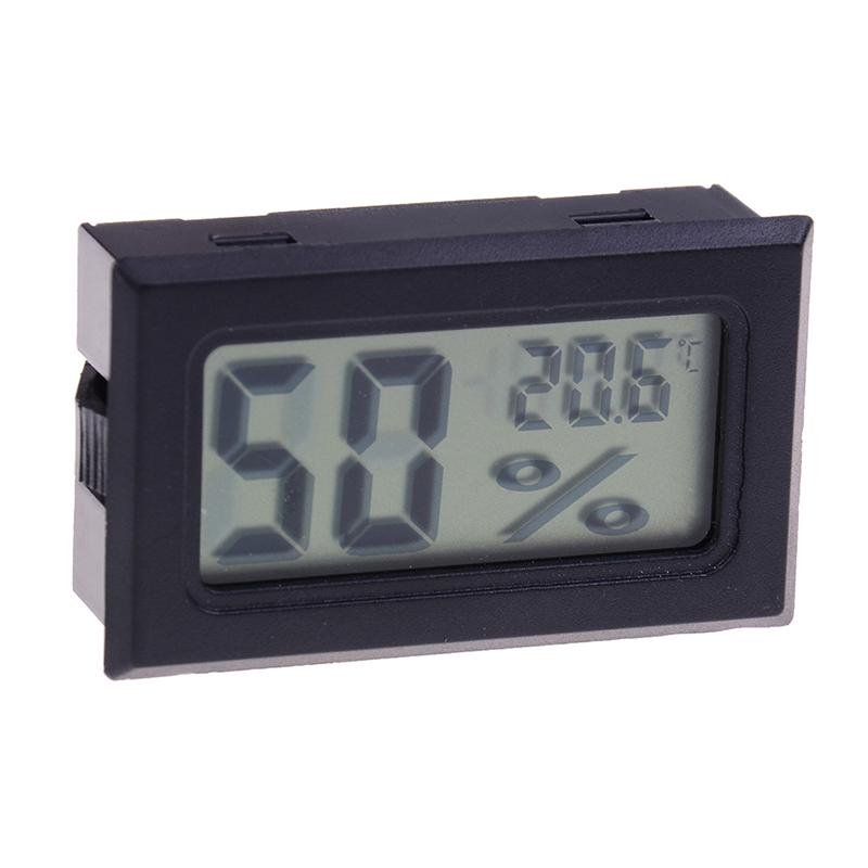 Small Size Digital Lcd Thermometer Hygrometer Humidity Temp Meter Measuring