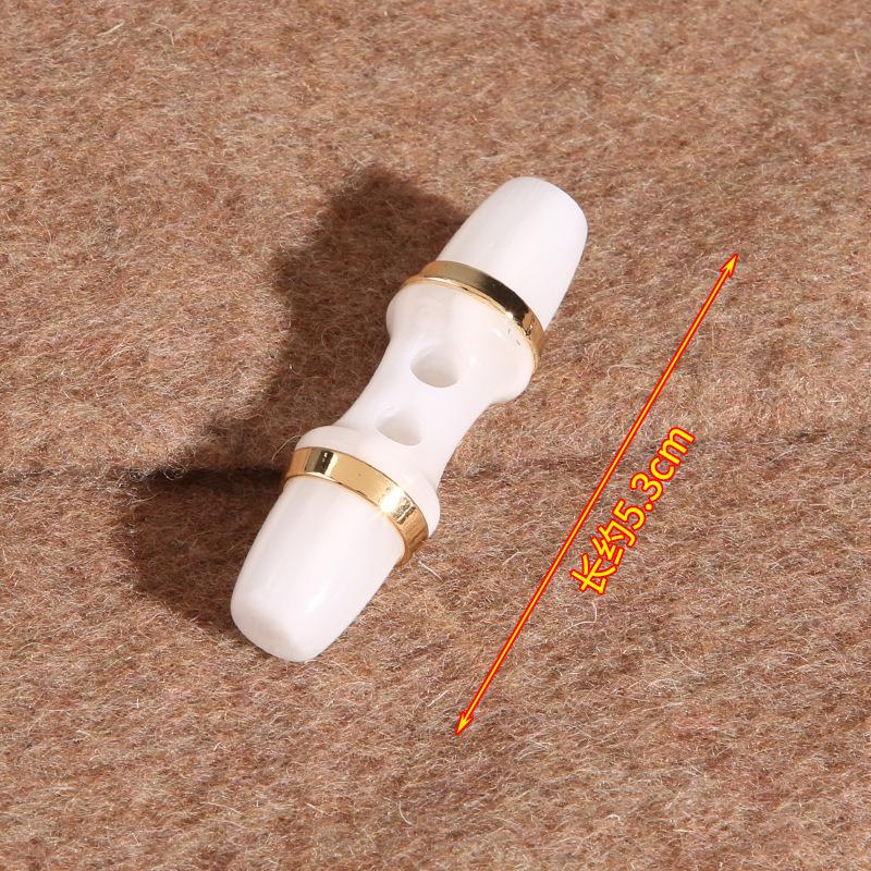 10Pcs Resin Horn Buttons Men'S And Women'S Clothes Tops Coats Trench Coat Buttons High-End Children'S Sweaters Cardigan Button Accessories