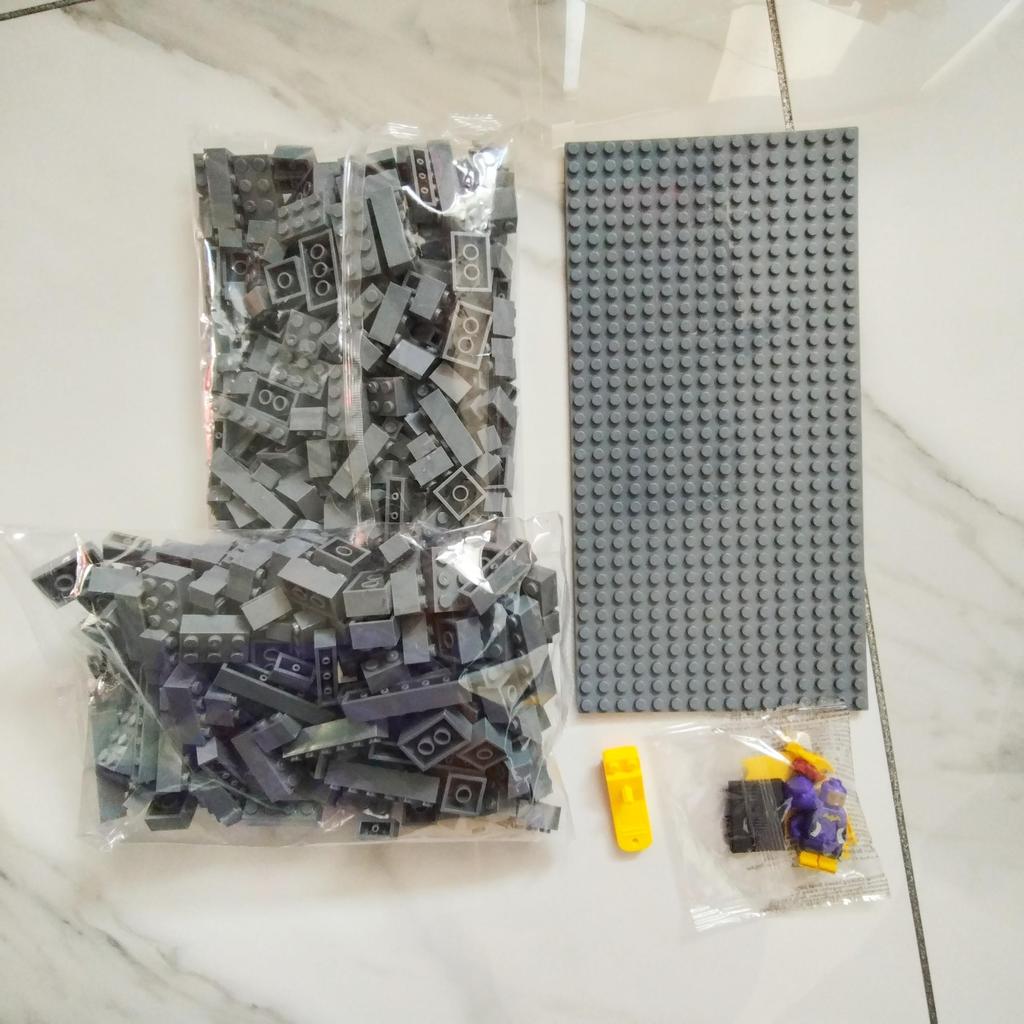 Building Blocks Hybrid Particles520g Bulk 17Colours DIY Toys for Children Free Base Plate Jigsaw Puzzle