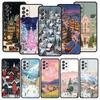 Мультяшный рождественский чехол для Samsung A57 A37 A51 A71 A21S A17 A11 A15 A25 A41 A23 A33 A53 A73 A07 A05S A13 A35 A55 5G