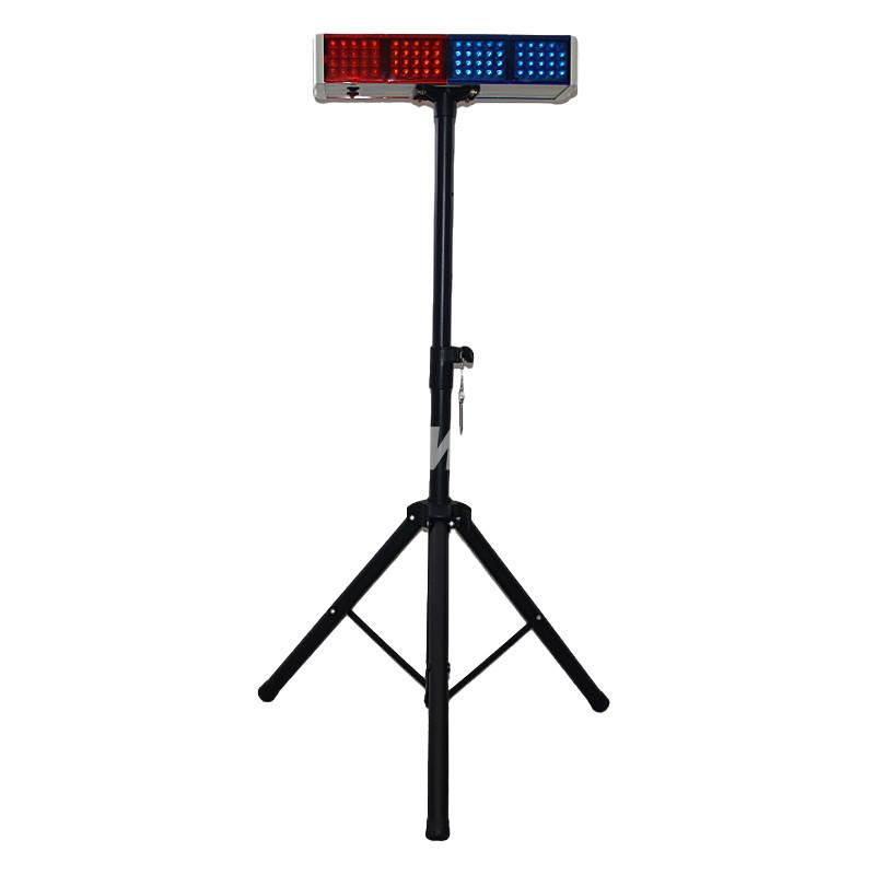 Двусторонний красный/синий светодиодный солнечный стробоскоп для ночных дорожных строительных площадок