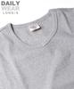AVIREX DAILY RIB V-NECK TEE 6153480 men's S size 014 GREY