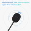 Gooseneck Microphone Direct Plug Microphone Condenser Mic Replacement Speech Portable Sensitive