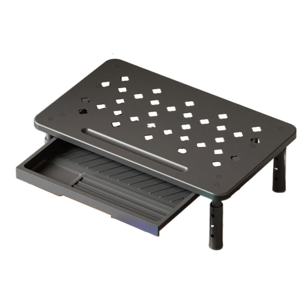 3 Height Adjustable Computer Monitor Riser Steel Construction Computer Monitor Holder  Studio Setup