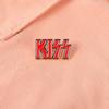 Kiss Elegant Band Metal Brooch Creative Pin For Rock Music Fans Unique Gift For Him Her Or