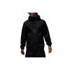 Jordan 23 Engineered Letter Print Zip Hoodie Мужские куртки черного цвета DX9640-010