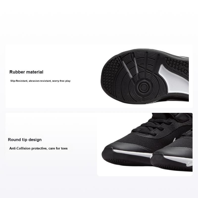 Nike Детские кроссовки Omni Multi-Court PS Черно-белые DM9026-002