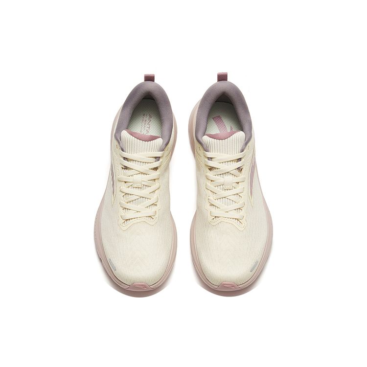 Anta Кроссовки Road 99 Sports Wear Resistant Low Top для бега, женские, белые, серые, фиолетовые, 122255599S-8