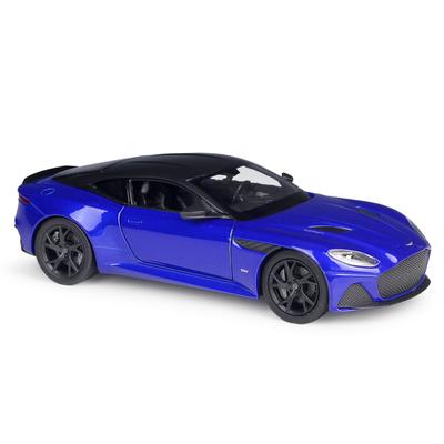 Welly 1/24 Aston Martin DBS Superleggera Модель спортивного автомобиля из сплава Литая модель гоночного автомобиля Симуляция Коллекция Игрушка Подарок