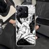 Kaisen J-Jujutsu Годжо Сатору Чехол для телефона для Xiaomi Redmi Note 14 13 12S 12 11S 11T 11E Pro Plus 11 10 10S 4G 5G Мягкий силиконовый Co