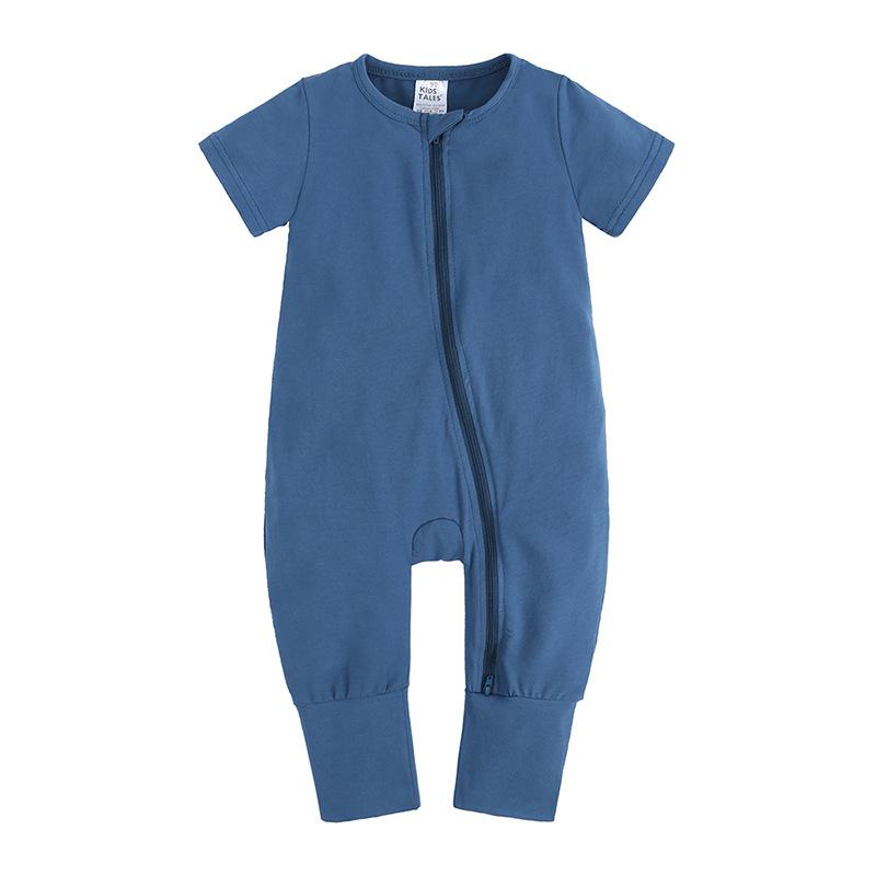 1 Piece Summer Newborn Infant Baby Boys Girls Romper Playsuit Overalls Cotton Short Sleeve Baby Jumpsuit Newborn Clothes