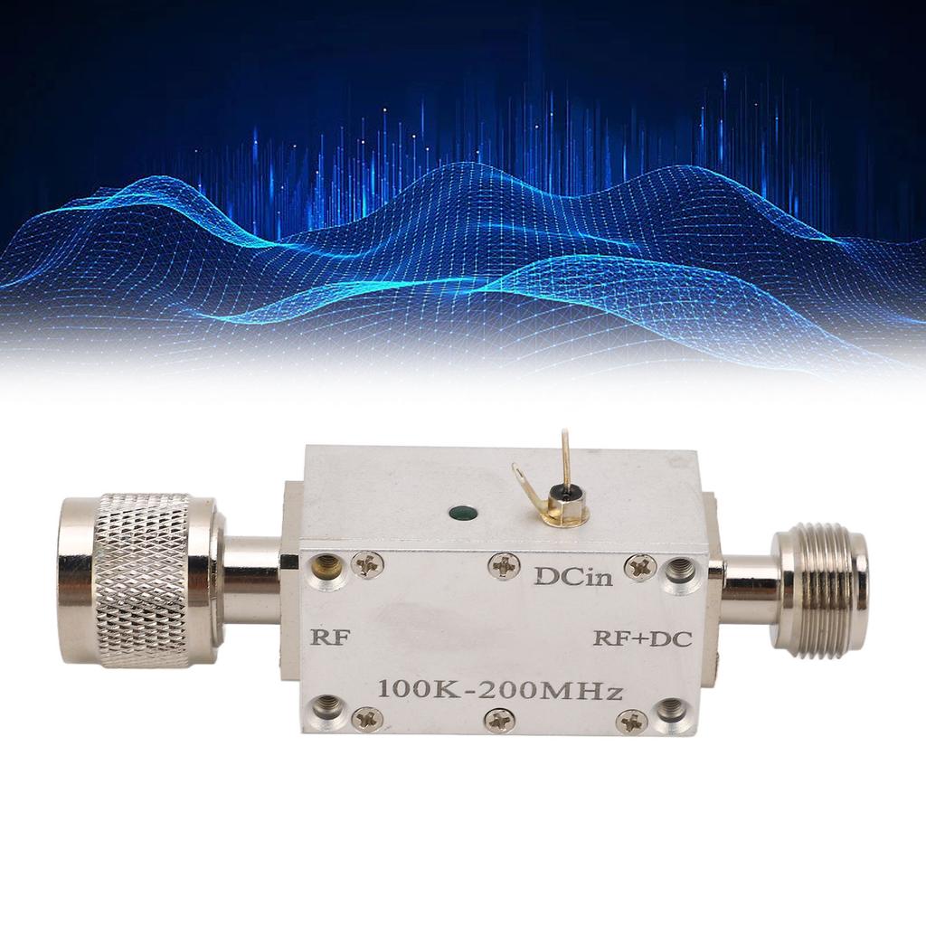 Смещение тройника Т-образный высокочастотный широкополосный усилитель модуля DC Blocker коаксиальный фидер для оптического