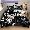 3Pcs Michael Jackson Thriller Poster Bedding Sets For All Sizes New 3D Printed Bed Cover Comforter Duvet Cover Pillowcase Bedroom Decoration