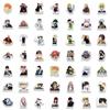 Cool Anime Stickers (100Pcs) Cartoon Anime Stickers Merchandise Gifts for Party Supplies Decorations Laptop Water Bottle