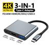 Адаптер-конвертер USB 3.0 PD Type C на HDMI 3 в 1, Быстрая зарядка, Мульти USB-хаб для Ps5, Кабель-конвертер 3 в 1, Дата-хаб