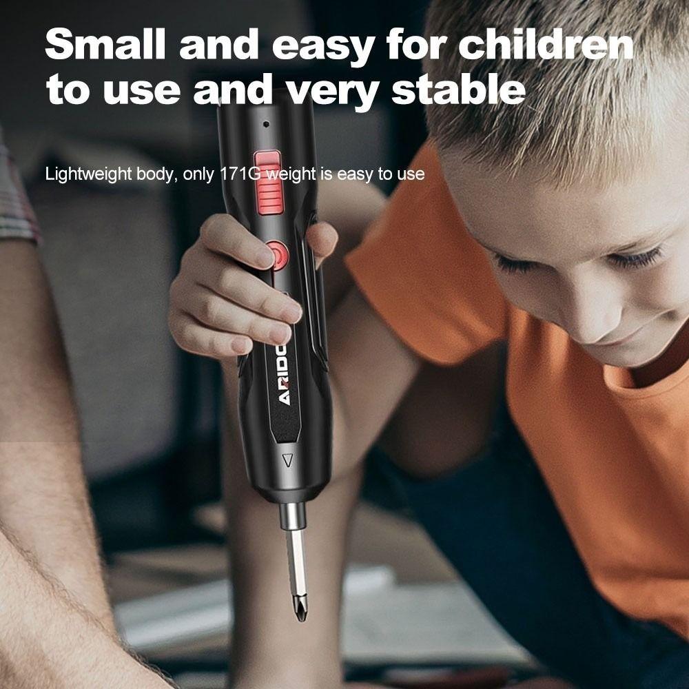 Многофункциональная мини-электрическая отвертка, перезаряжаемая, с регулировкой крутящего момента, для ремонта, 2024, насадка для электроинструмента