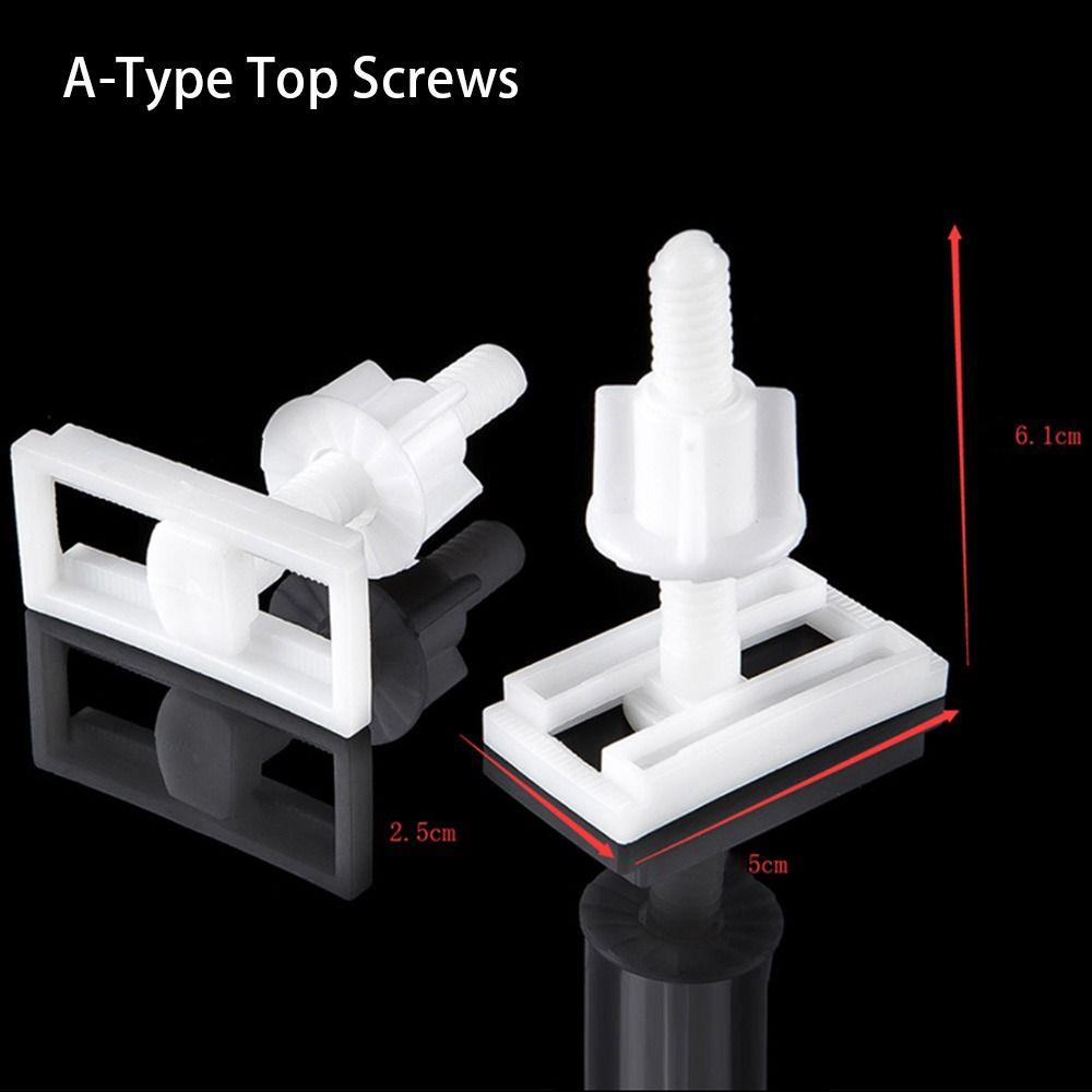1 пара аксессуаров для ванной комнаты, винты для ремонта сиденья унитаза, комплект винтов и шайб