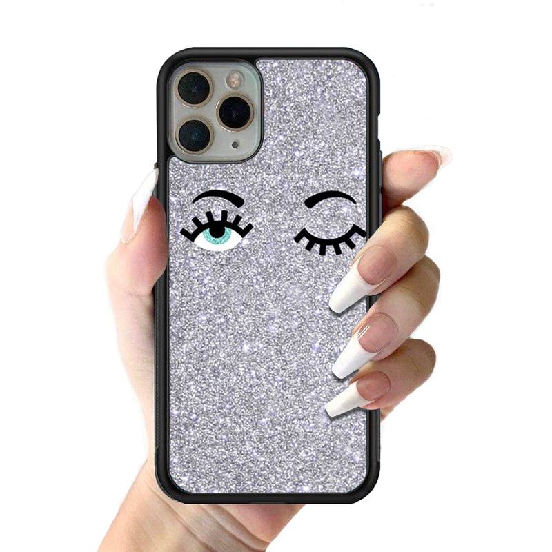 Чехол для телефона Ferragnies Eyes Chiara, силиконовый чехол из ПК + ТПУ для iPhone 11 12 13 Pro Max 8 7 6 Plus X SE XR Hard Fundas