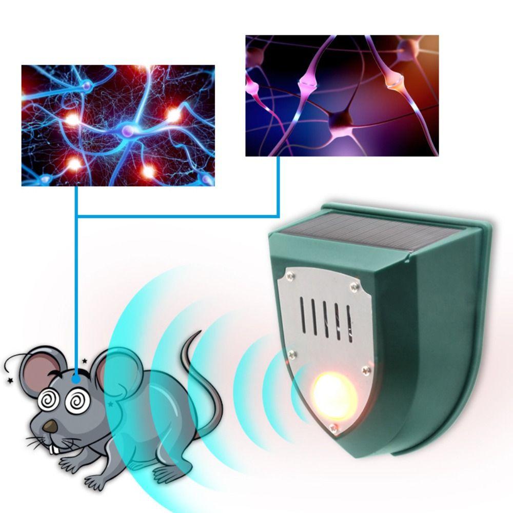 Weatherproof Solar Motion Sensor Alarm Waterproof Infrared Detection Deer Away Device Solar Powered Motion Sensor Drive Device