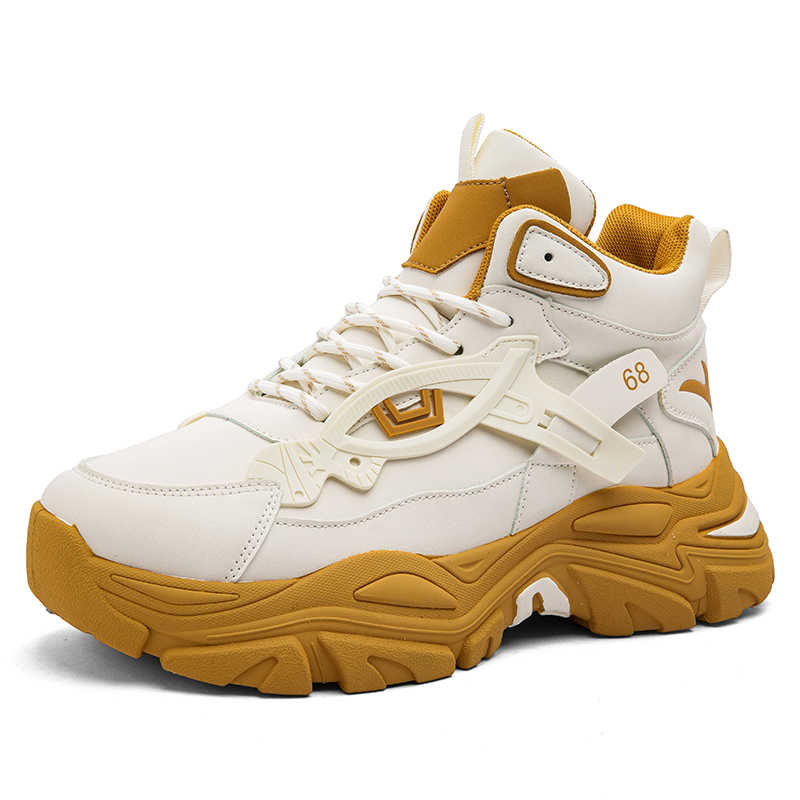 Модные Высокие Круглый Носок Мужские Спортивные Ботинки Кроссовки Мужская Обувь Высокие Кроссовки Лоферы На Распродаже Комфортные Ботинки Высокого Качества В Распродаже