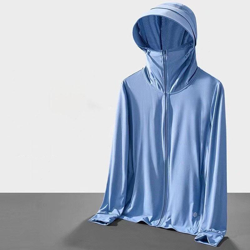 Солнцезащитная одежда Ice Silk со съемными большими полями UPF50+ для женщин, солнцезащитные куртки для активного отдыха