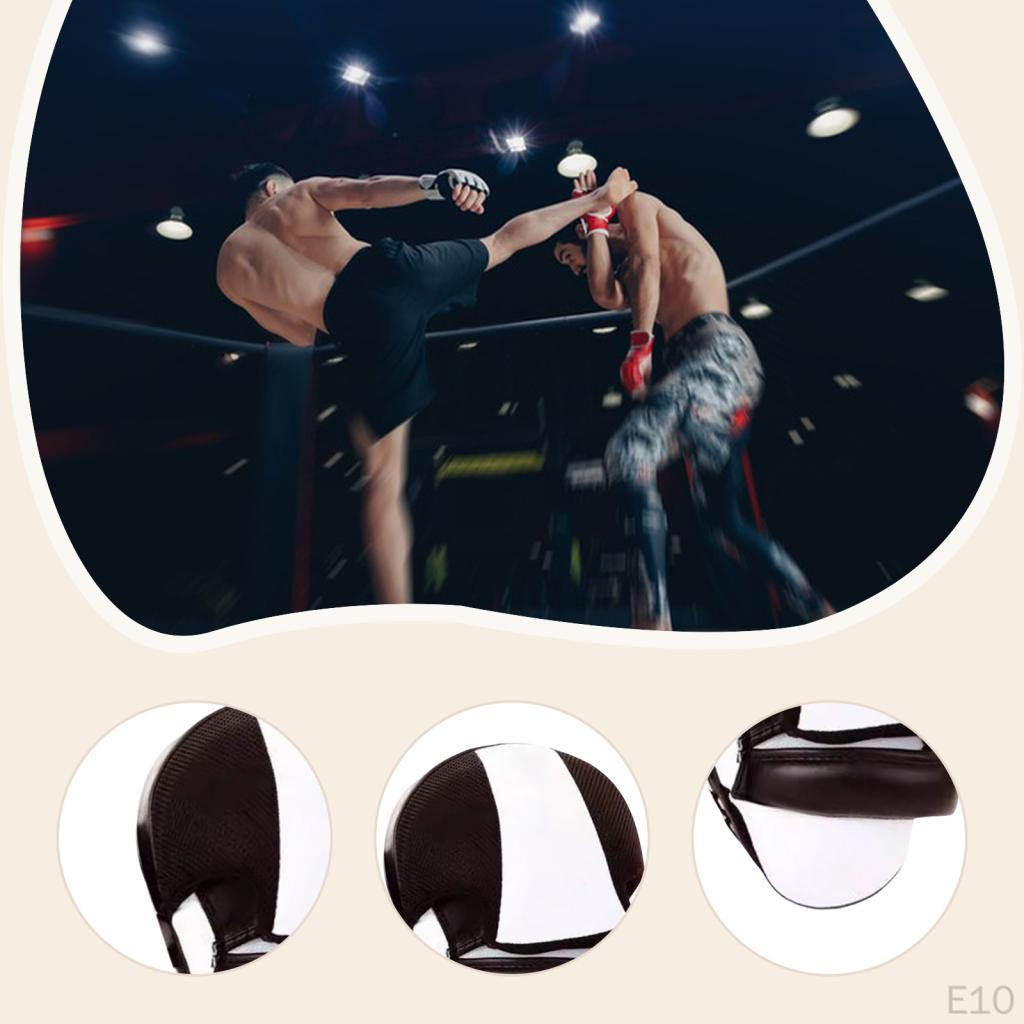 1 Pair Boxing Hand Target Punching Mitts for Training and Sparring