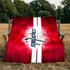 Washington Team Spirit Blanket Flannel Throw for Sofa, Indoor, Camping, Living Room, Office, Chair, And Bed Soft Birthday Gift