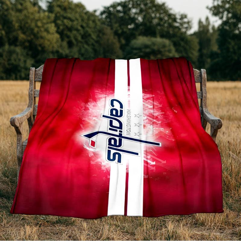 Washington Team Spirit Blanket Flannel Throw for Sofa, Indoor, Camping, Living Room, Office, Chair, And Bed Soft Birthday Gift