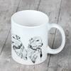 Norfolk Terrier - cup with a dog, cute cup with graphics, a gift with your photo from the Art-Dog brand