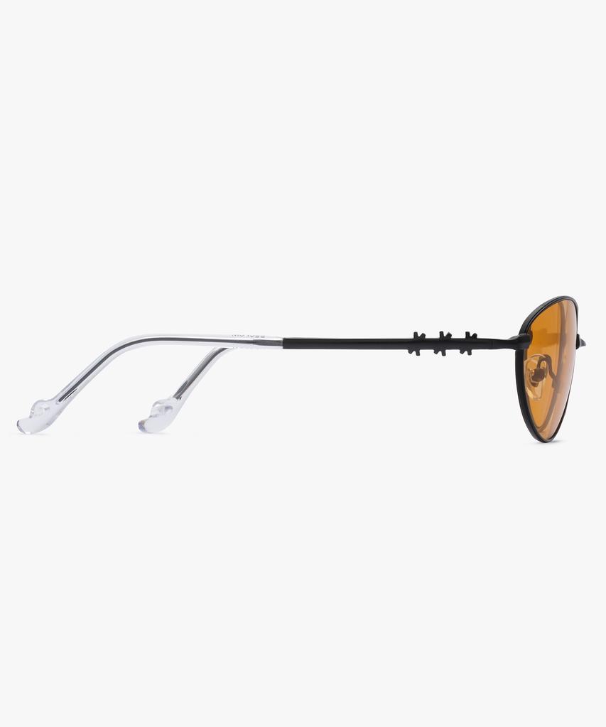 Likkeullou Rc Солнцезащитные очки Epoca из нержавеющей стали Оранжевые