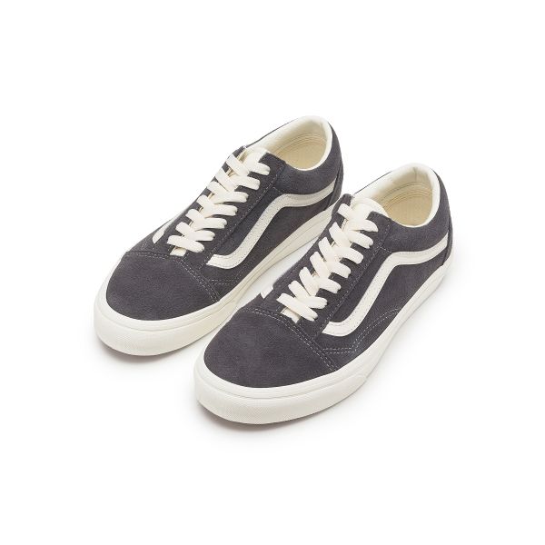Vans Удобные Универсальные Низкие Кеды для Скейтбординга Унисекс Кроссовки Темно-Серые VN000CT8ENH1