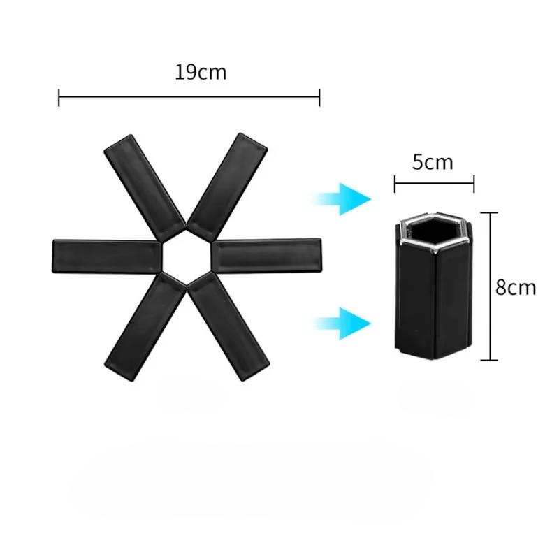 Для горячих кастрюль и сковородок Кухонные принадлежности Складные подставки под горячее Подставки под сковородки Прихватки для кастрюль Устойчивые подставки