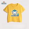 Детская футболка Potdemiel Octonauts 100% хлопок, Новый летний стиль, Для мальчиков и девочек, Повседневная, Удобная, Дышащая детская футболка