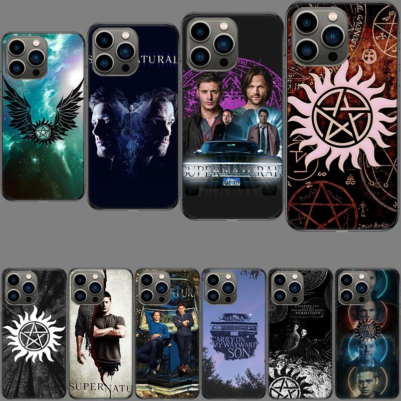 Babaite Supernatural SPN Чехол для телефона Дин и Сэм для Apple iPhone 16E Capa 15+ 14 Plus 17 Air 16 Pro Max 12 Pro Милый 13 Mini